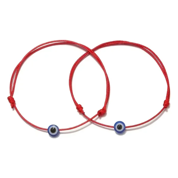 Pulseras de Ojo del Diablo roja